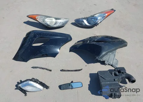 2012 Hyundai Elantra Gls (Ulsan Plant) z USA, uszkodzony, nr VIN KMHDH4AE0CU290311